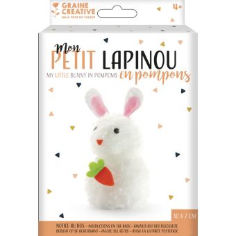Kit pompons lapinou
