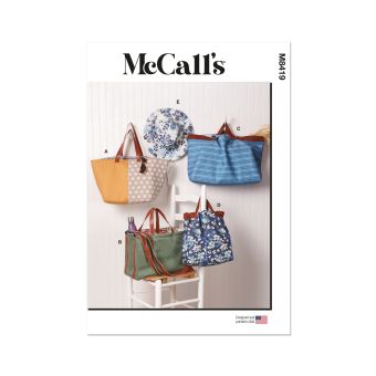 Patron Mc Call's 8419A - Sacs fourre-tout