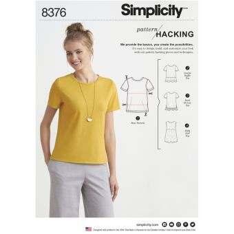 Patron Simplicity 8376.a - t-shirt pour femme