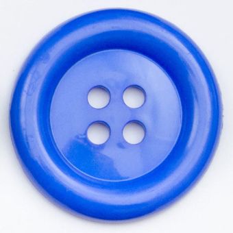 Bouton Clown 50mm -Bleu Roi