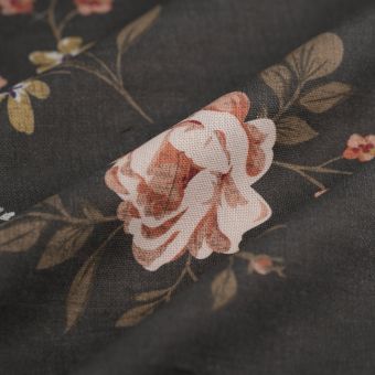 Tissu bachette rose traditionnelle