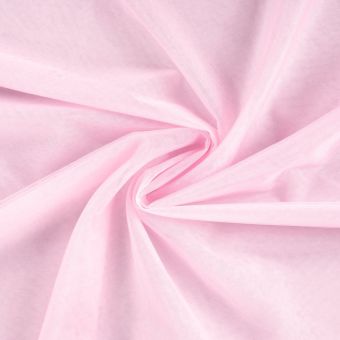 Tissu tulle irisé uni rose