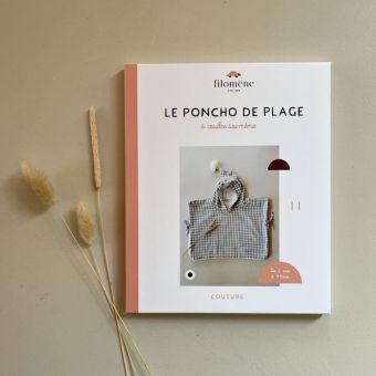 Patron enfant Le Poncho de plage (Patron pochette) - Filomène