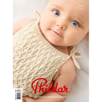 Catalogue Phildar n°212 Layette printemps été 2022