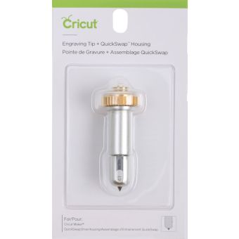 Cricut Maker - Pointe de gravure et base quickswap