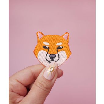 Patch thermocollant shiba - Malicieuse