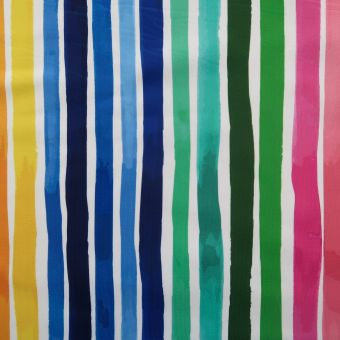 Lycra bi stretch - Rayures multico