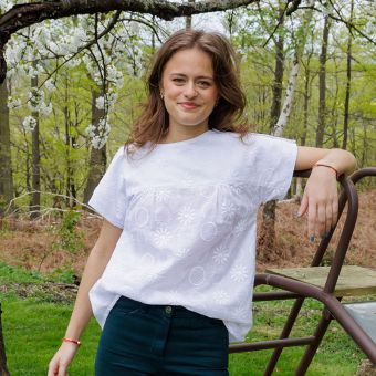 Patron Eudoxie blouse femme du 34 au 56 - Coralie Bijasson