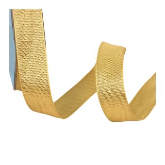 Bobine 25m ruban métallique or