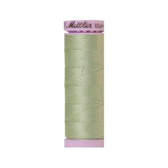 Bobine de fil mettler silk finish cotton 150m vert tilleul col. 1095