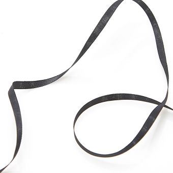 Ruban à broder Noir 4 mm