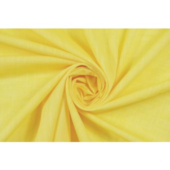 Coupon 300x148cm de Lin mélangé coton jaune