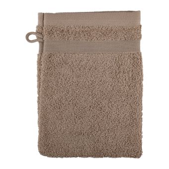 Gant uni taupe 15x21cm 450gsm