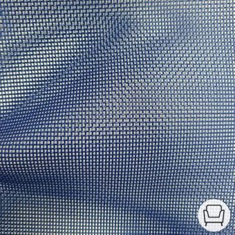 Toile grille siège et bain soleil bleu marine