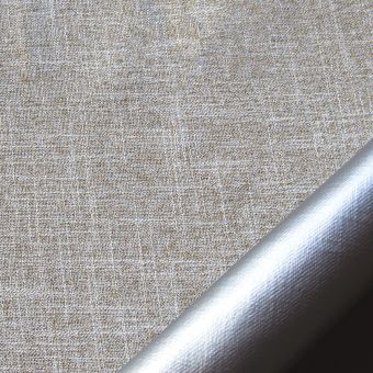 Tissu occultant et isolant thermique métallisé - Laize : 140 cm