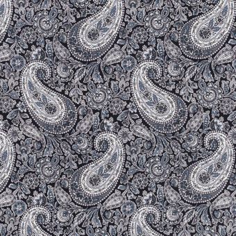 Tissu Liberty soie crêpe arabesques