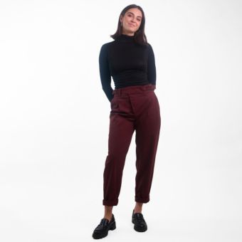 Patron Le Pantalon Ceinture du 34 au 50 - Atelier Brunette