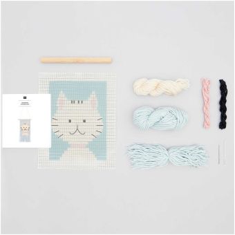 Kit DIY point lancé chat - Rico Design