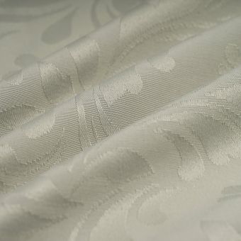 Rideau Damassé Vert 141x228 Cm + Coupon De Tissu 237x200 Cm – Occasion