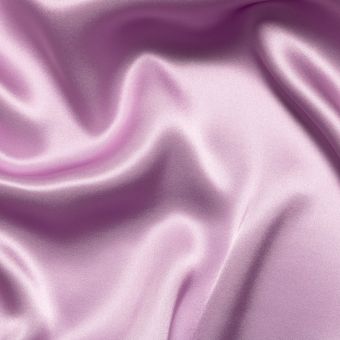 Tissu satin de soie parme uni fait en Italie