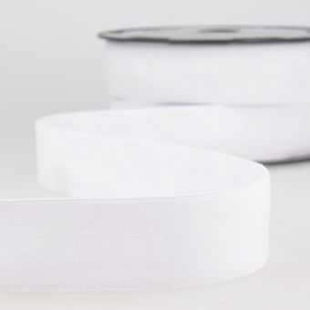Élastique boxer 32mm blanc