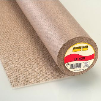 Entoilage thermocollant cuir Vlieseline LE420