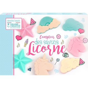 Kit pour enfant Comptoir des savons Licorne