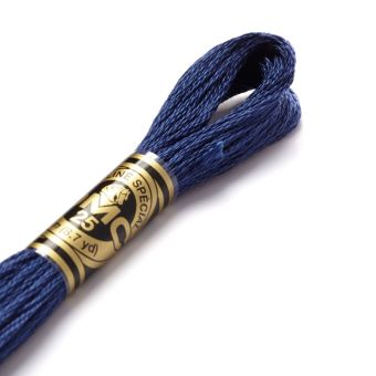 Fil mouliné à broder - Tons bleus - COL 336