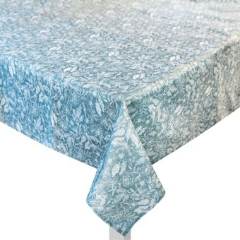 Nappe rectangle gravure kaki 150x250cm