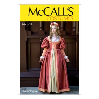 Patron Mc Call's 7763A5 - Déguisement Robe Renaissance du 34 au 42