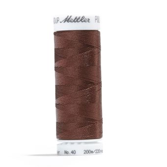 Bobine fil Poly Sheen marron Mettler col.1346