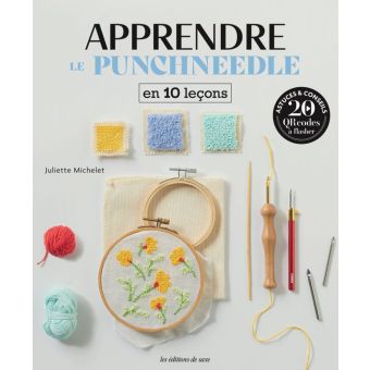 Livre Apprendre le punch needle - Les Editions de Saxe