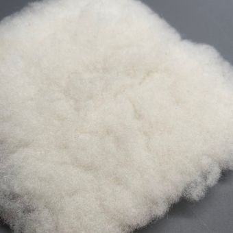 Tissu sherpa moumoute laine naturelle - Origine France