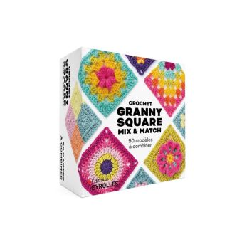 CROCHET GRANNY SQUARE MIX & MATCH - 50 MODELES A COMBINER