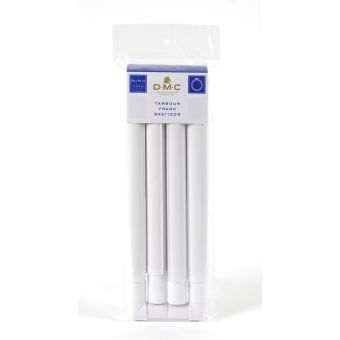 Tambour à broder carré 28 x 28 cm