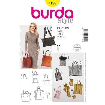 Patron burda 7158 sacs