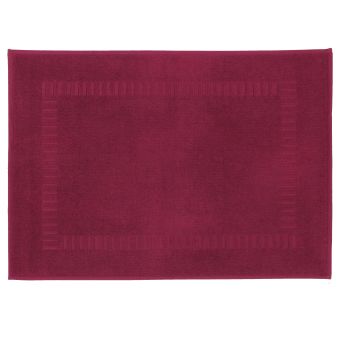 Tapis de bain PURE Bordeaux