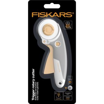 Cutter rotatif à gâchette Ø45 mm - Fiskars