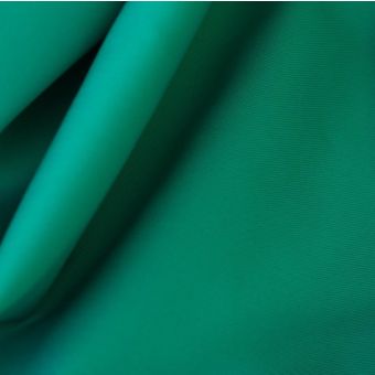 Tissu sergé uni Idéal émeraude