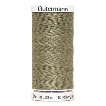 Fil à coudre Denim Gütermann 100 m vert - COL 2725