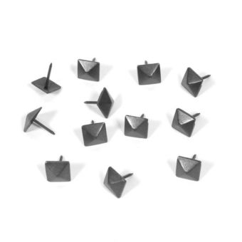 50 Clous tapissiers carré 12 mm canon de fusil