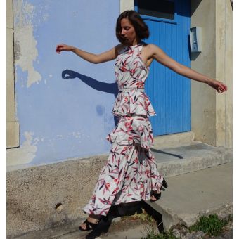 Patron jupe 3 volants Highland taille de 34 à 46 - Maison Fauve