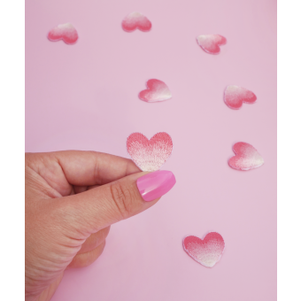 Patch thermocollant mini coeur grenadine - Malicieuse