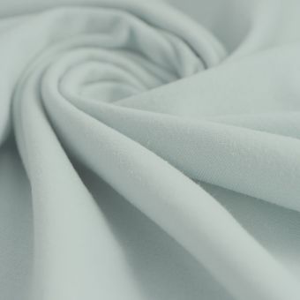 Tissu Jersey tubulaire coton bio uni céladon