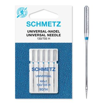 Aiguilles machine Schmetz universelles 90 - blister de 5