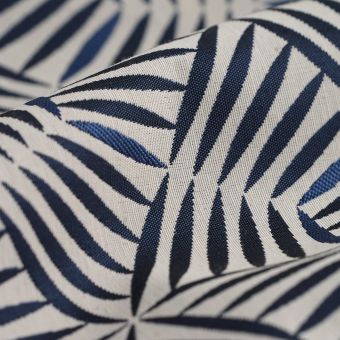 Tissu jacquard Grafico - qualité siège - bleu