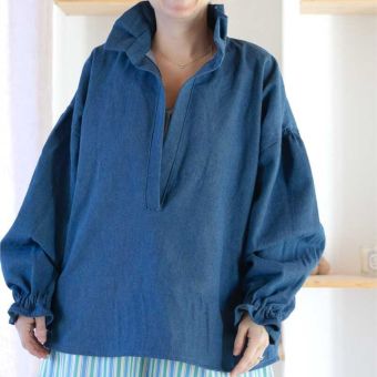 Patron couture PDF La Blouse / La Robe N°45 – Filomène