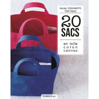 Livre 21 sacs en toile coton canvas