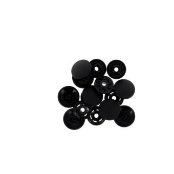 Boutons pressions magiques 13mm noir x8
