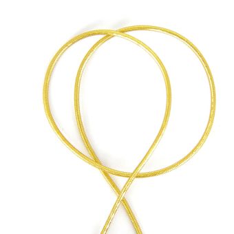 Élastique doré tubulaire 1,5 mm